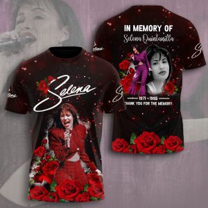 Selena Quintanilla Pérez 3D T-Shirt - VANDH 1785