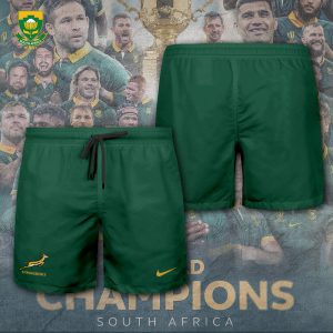 South Africa National Rugby Union Team Springboks 3D Apparel - TANTN 3046