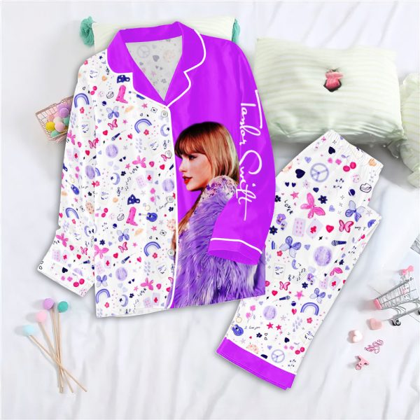 Taylor Swift Button Down Pajamas Set – NGHIAVT 0904