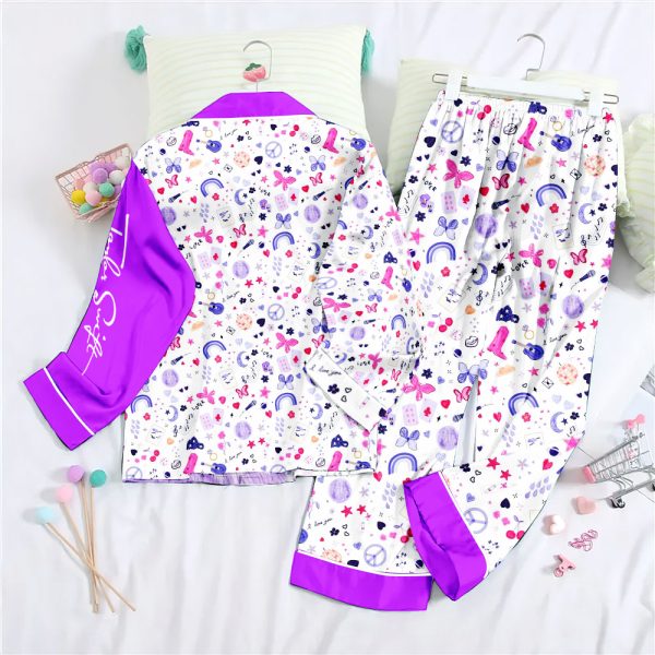 Taylor Swift Button Down Pajamas Set – NGHIAVT 0904