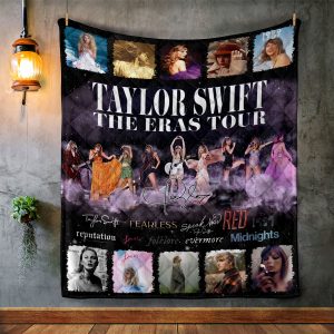 Taylor Swift Quilt Blanket - HOATT 3862