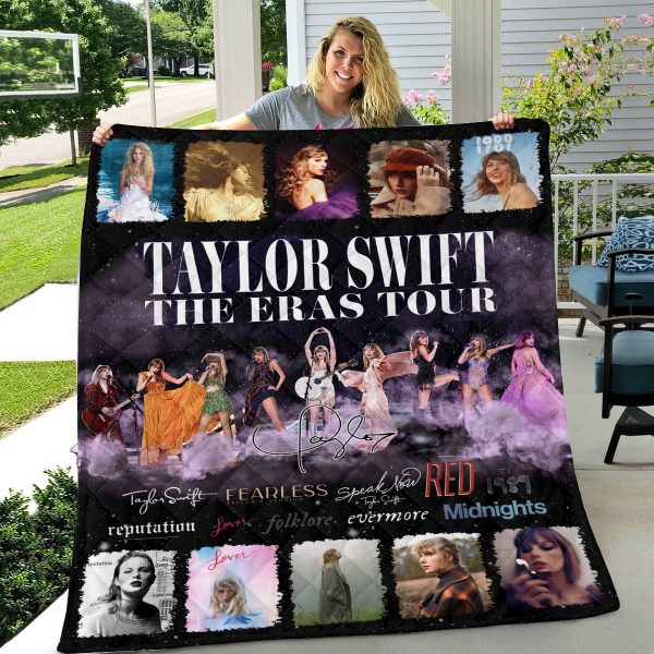 Taylor Swift Quilt Blanket - HOATT 3862