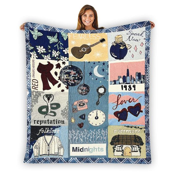 Taylor Swift Flannel Blanket - VANDH 1678