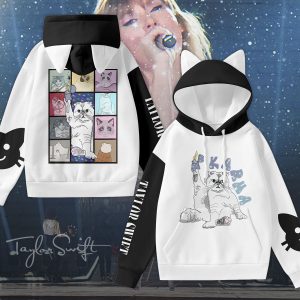 Taylor Swift 3D Hoodie With Decorative Ears - VANDH 1742