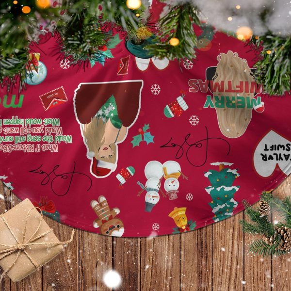 Taylor Swift Christmas Tree Skirt - TANTN 3055