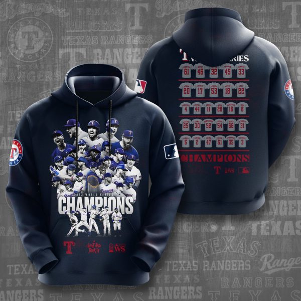 Texas Rangers 3D Apparel - NGHIAVT 0920