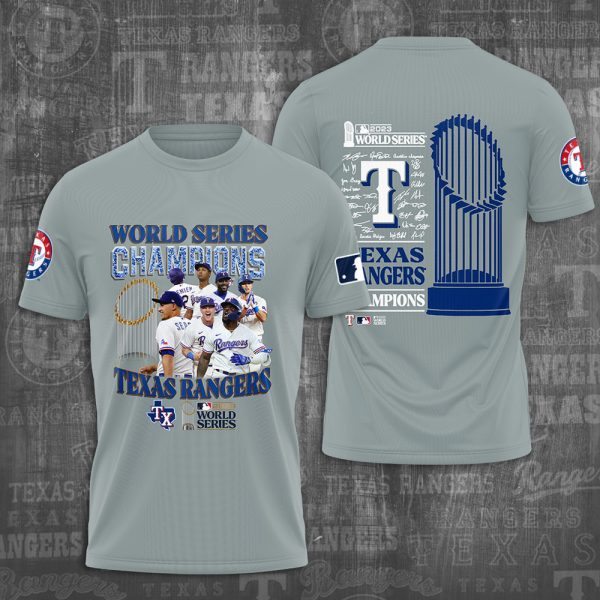 Texas Rangers 3D Apparel - NGHIAVT 0925