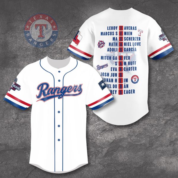 Texas Rangers Baseball Jersey - NGHIAVT 0922