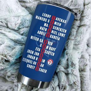 Texas Rangers Tumbler Cup - NGHIAVT 0918