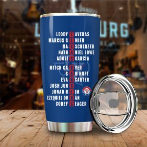 Texas Rangers Tumbler Cup - NGHIAVT 0918