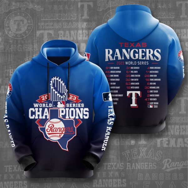 Texas Rangers 3D Apparel - NGHIAVT 0917