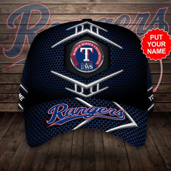 Personalized Texas Rangers Classic Cap - TANTN 3022