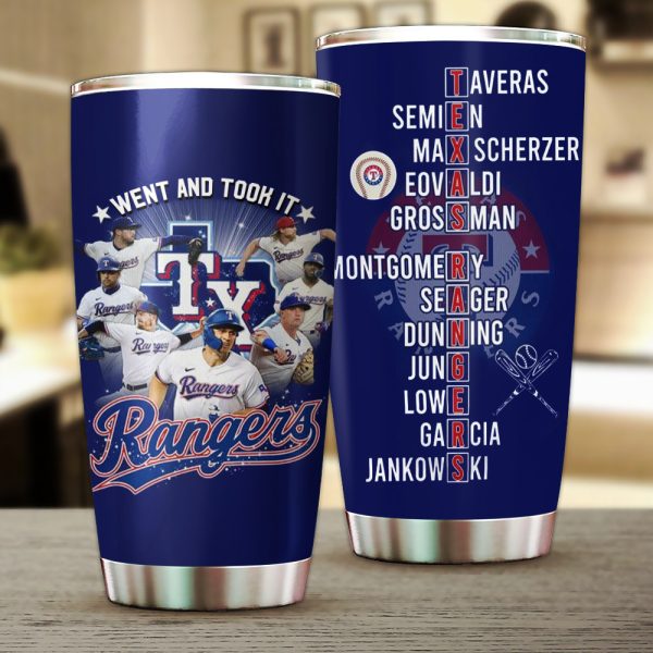 Texas Rangers Tumbler Cup - TANTN 3032