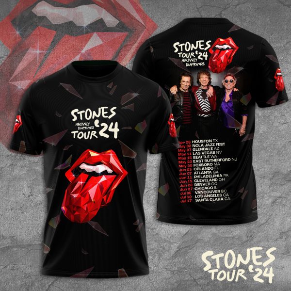 The Rolling Stones 3D Apparel - TANTN 3333