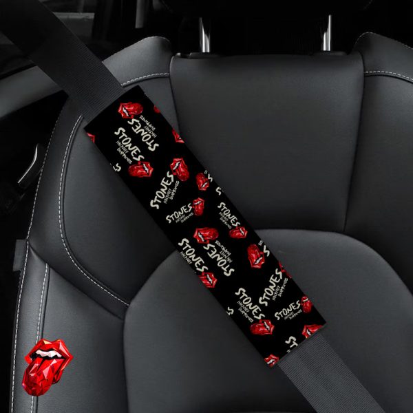 The Rolling Stones Seat Belt Cover 2PCS - TANTN 3347