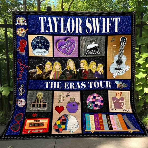 Taylor Swift Quilt Blanket - VANDH 1734