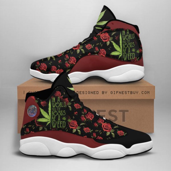 Weed Jordan 13 Sneaker - VANDH 1627