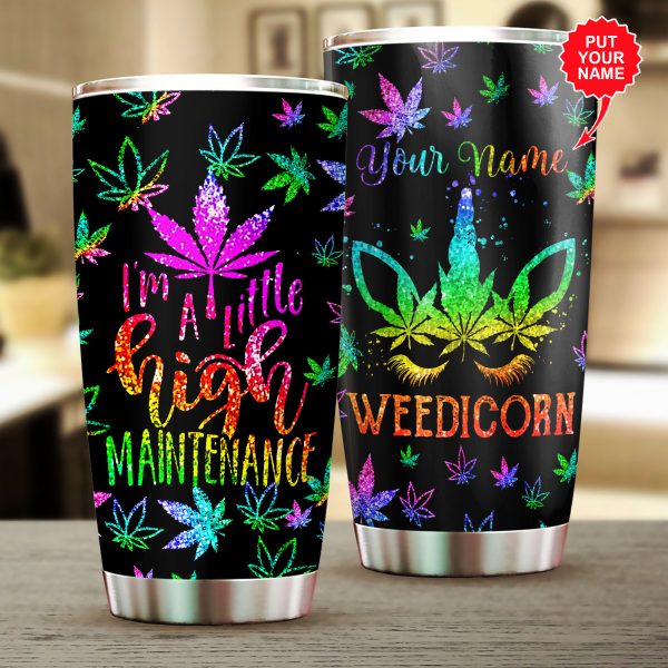 Personalized Weed Tumbler Cup - VANDH 1637