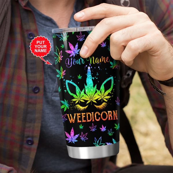 Personalized Weed Tumbler Cup - VANDH 1637