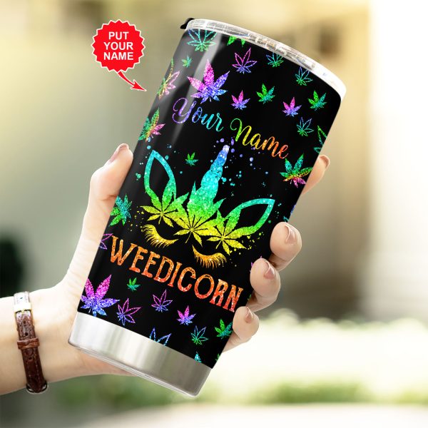 Personalized Weed Tumbler Cup - VANDH 1637