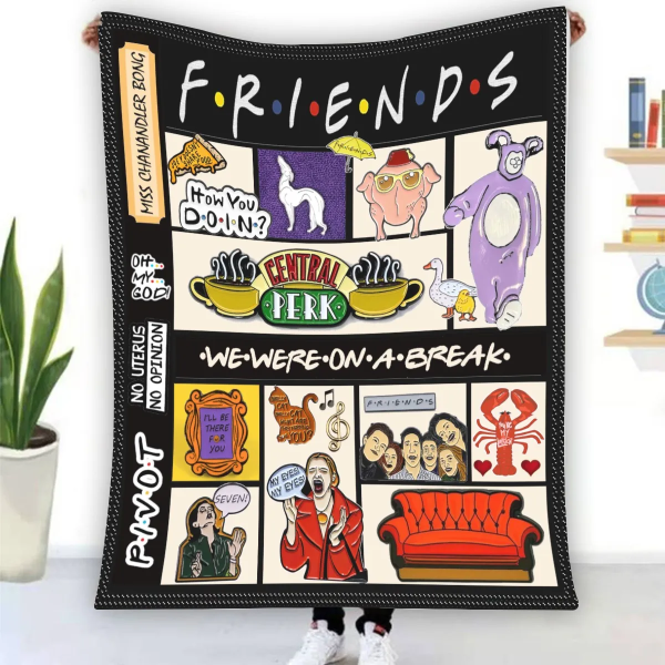 Friends Flannel Blanket - VANDH 1705