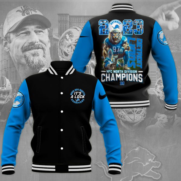 Detroit Lions Varsity Jacket - MAITM 5284