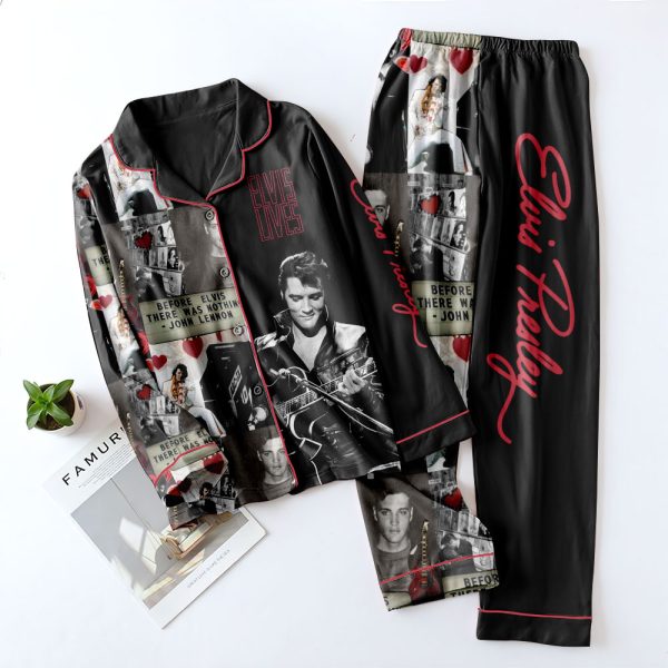 Elvis Presley Button Down Pajamas Set – MAITM 5077