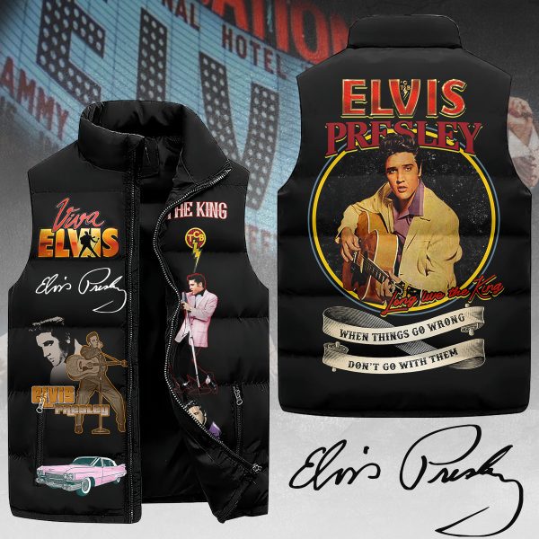 Elvis Presley 2D Sleeveless Jacket - MAITM 5082