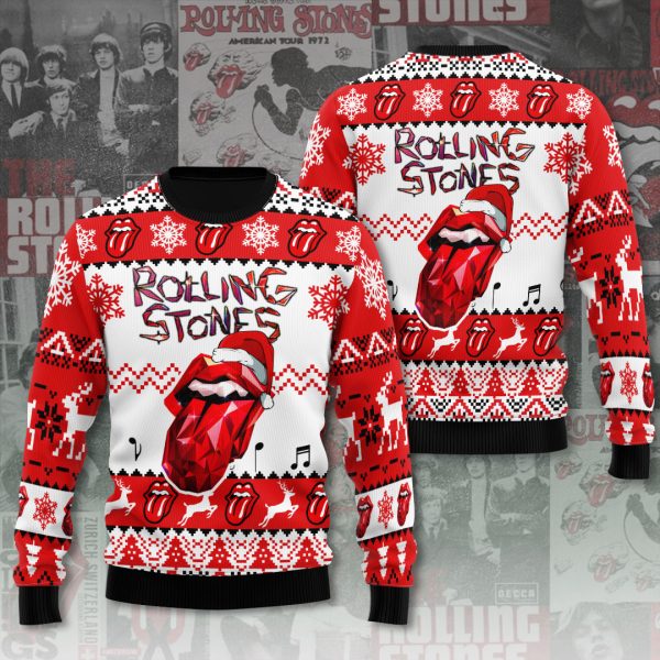 The Rolling Stones 3D Ugly Sweater - ANHNV 3333