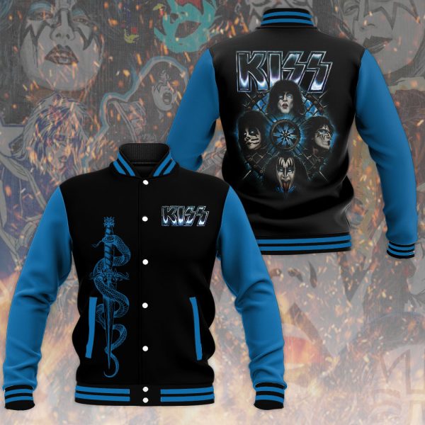 Kiss Band Varsity Jacket - ANHNV 3338