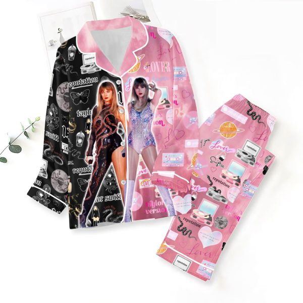 Taylor Swift Button Down Pajamas Set – ANHNV 3393