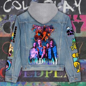 Coldplay Women's Denim Hood Jacket - ANHNV 3397