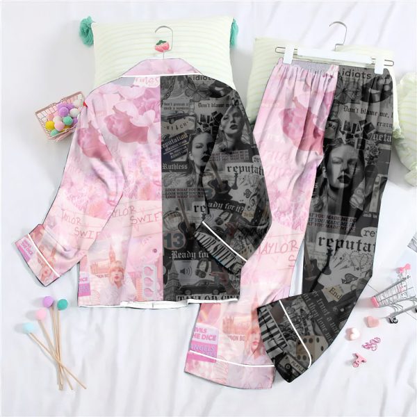 Taylor Swift Button Down Pajamas Set – ANHNV 3400