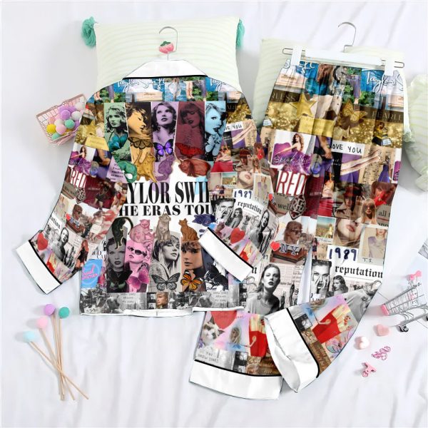 Taylor Swift Button Down Pajamas Set – ANHNV 3401