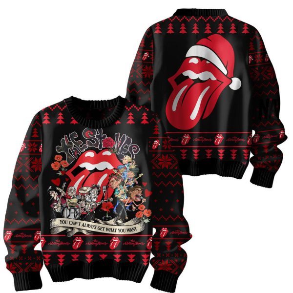 The Rolling Stones 3D Ugly Sweater - ANHNV 3517