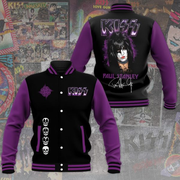 Kiss Band Varsity Jacket - ANHNV 3418