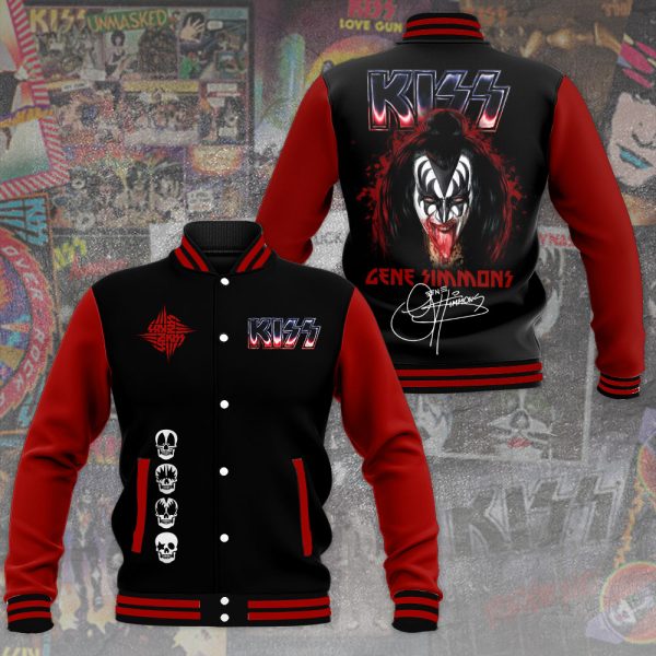 Kiss Band Varsity Jacket - ANHNV 3420