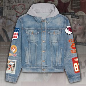 Taylor Swift Women's Denim Hood Jacket - ANHNV 3427