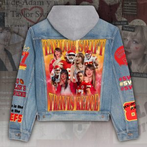 Taylor Swift Women's Denim Hood Jacket - ANHNV 3428