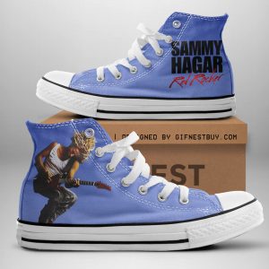 Sammy Hagar High Top Canvas Shoes - ANHNV 3446