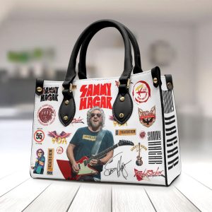 Sammy Hagar Leather HandBag - ANHNV 3461