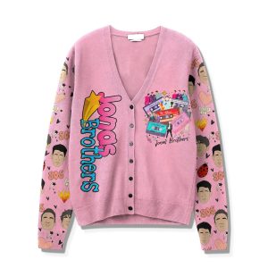 Jonas Brothers Unisex Knitted Cardigan - ANHNV 3494