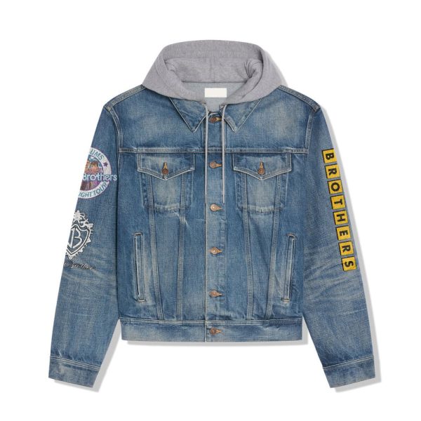 Jonas Brothers Women's Denim Hood Jacket - ANHNV 3495