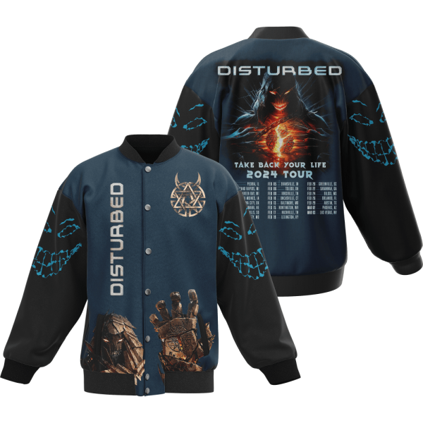 Disturbed Varsity Jacket - ANHNV 3505