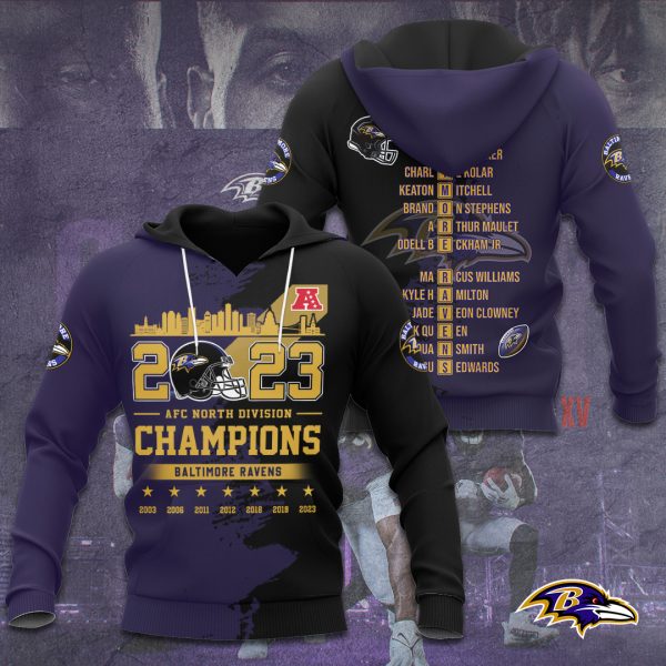 Baltimore Ravens 3D Apparel - TANTN 3863