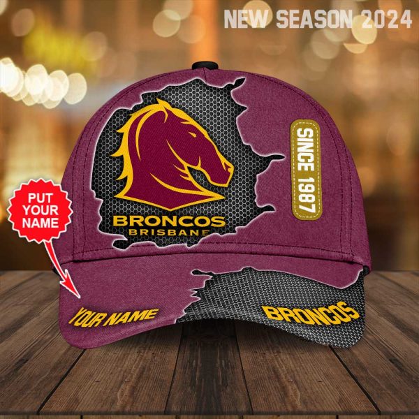 Personalized Brisbane Broncos Classic Cap - TANTN 3911