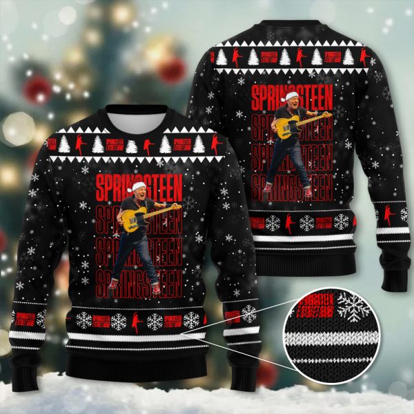 Bruce Springsteen 3D Ugly Sweater - HOATT 4036