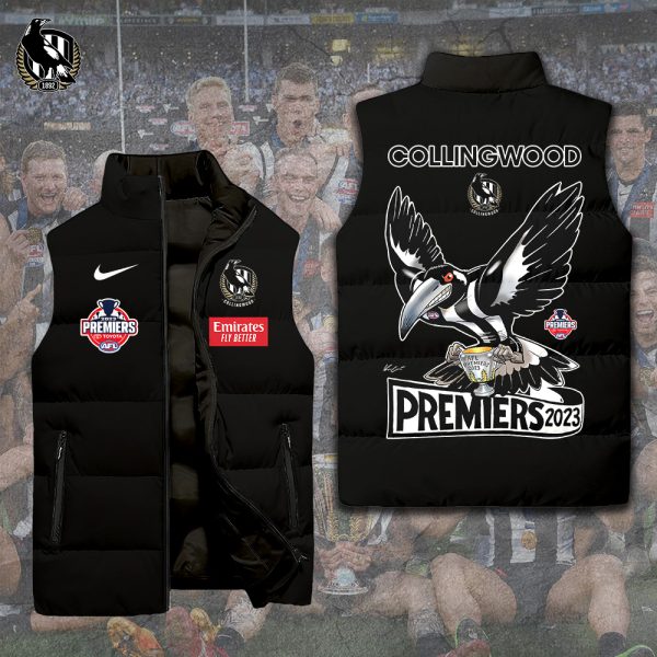 Collingwood FC 2D Sleeveless Jacket - TANTN 3522