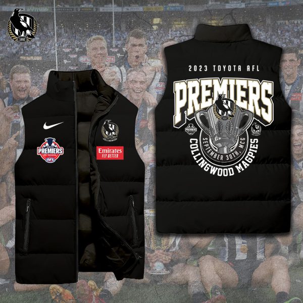 Collingwood FC 2D Sleeveless Jacket - TANTN 3525