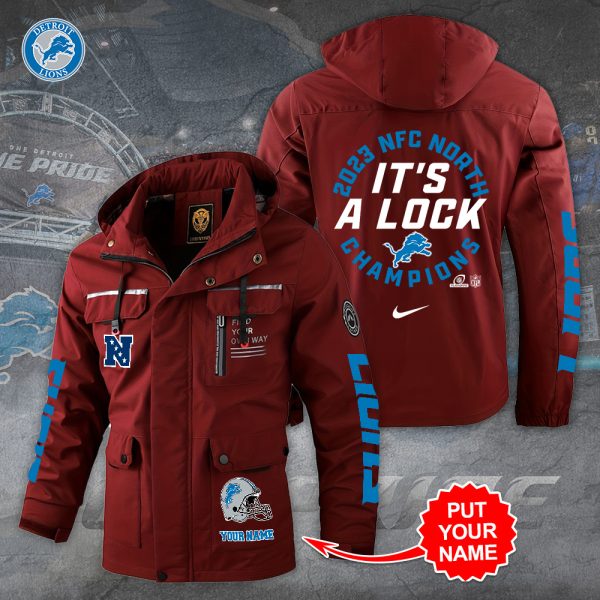 Personalized Detroit Lions 2D Parka Jacket - TANTN 3944